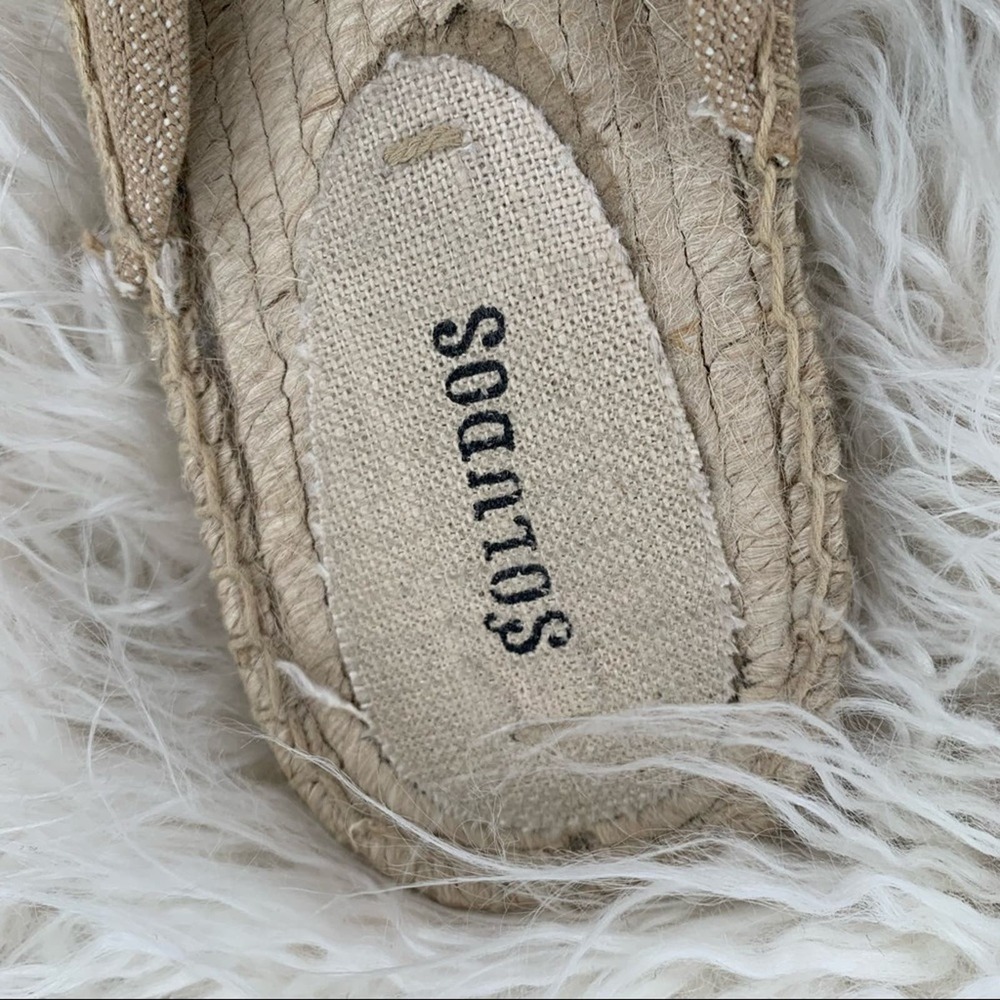 Soludos Slip On Espadrilles Bee Logo Shoes Women’s Size 8.5 - Picture 6 of 9